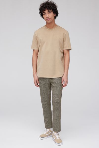 Pantalon de ville à carreaux