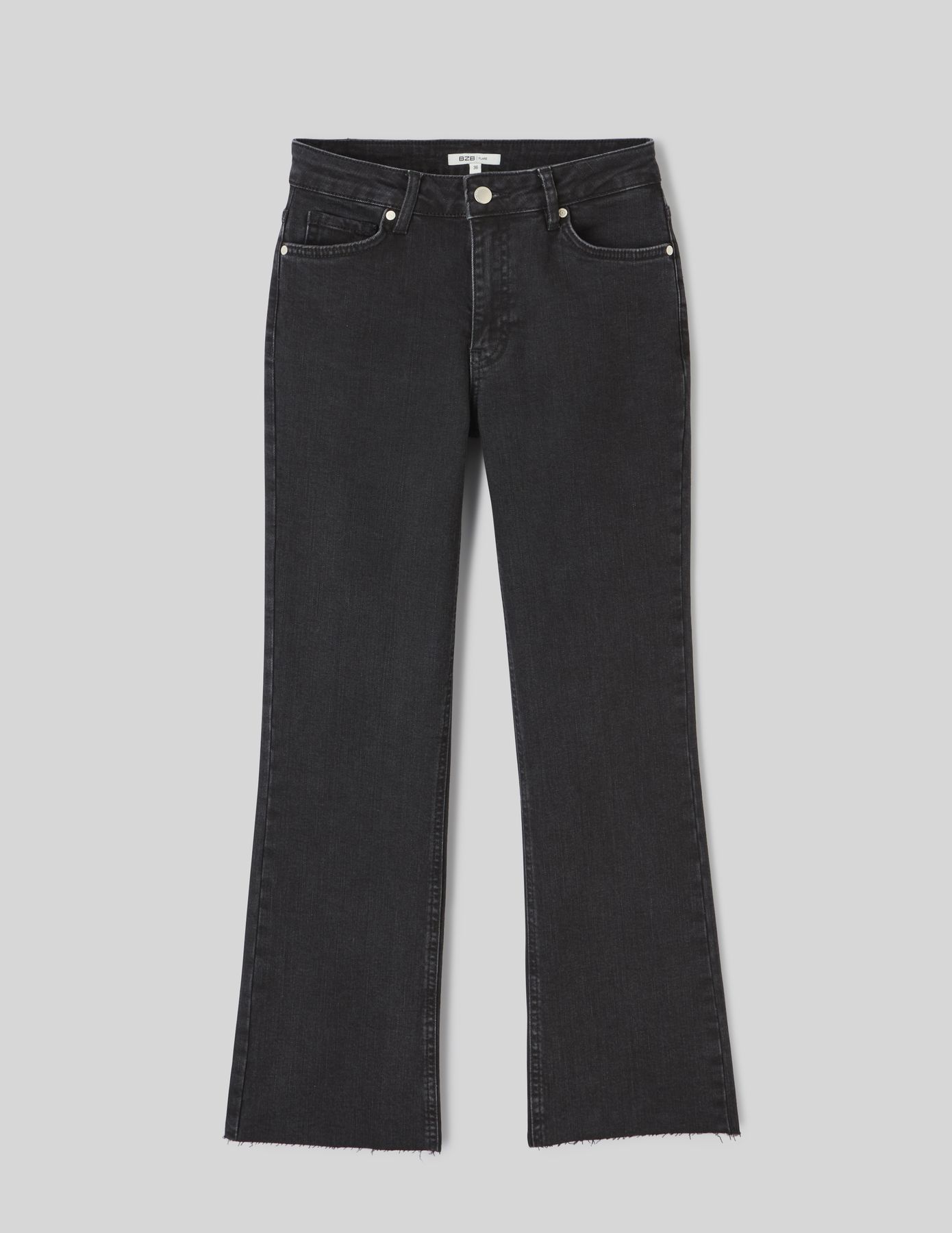 Jean flare cropped