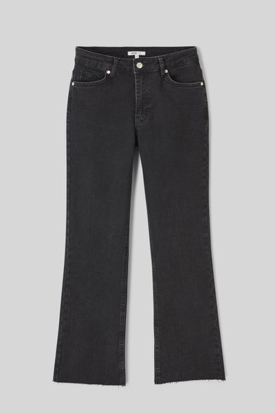Jean flare cropped