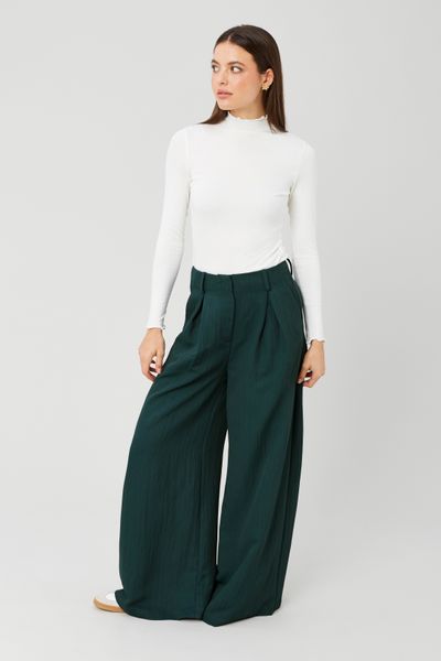 Pantalon fluide &agrave; pince