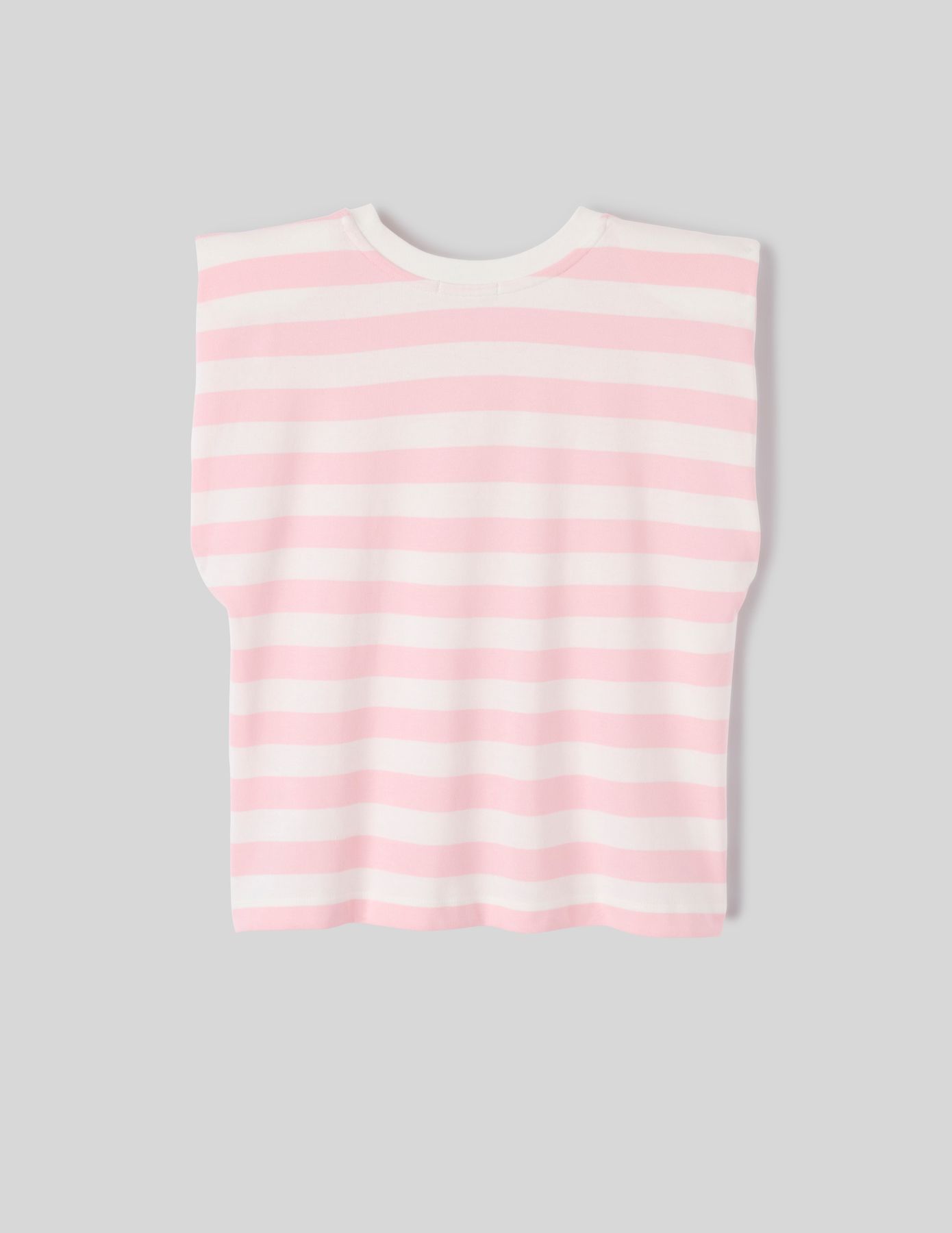 T-shirt sans manches rayé