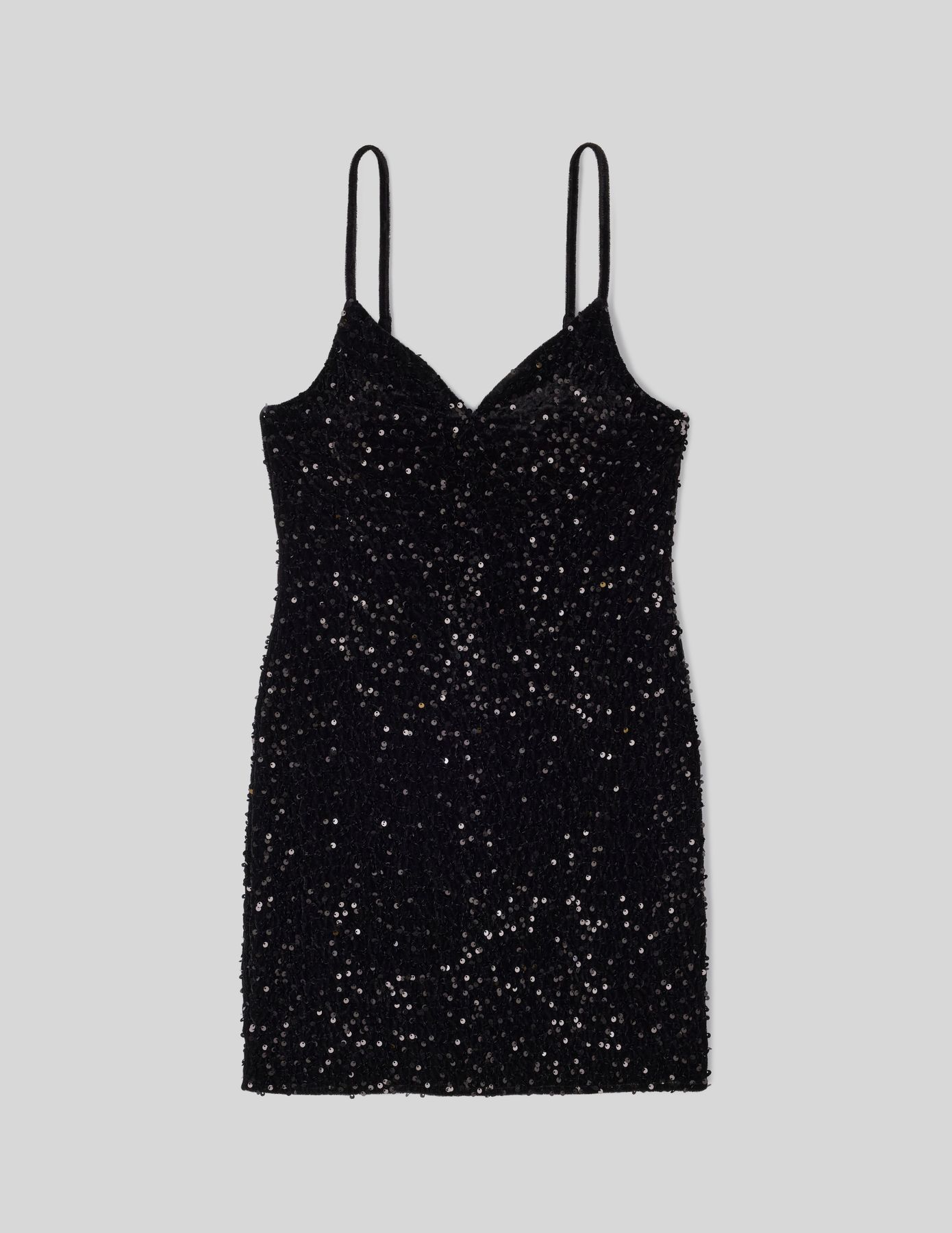 Robe fines bretelles sequins