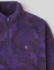 Sweat sherpa imprimée
