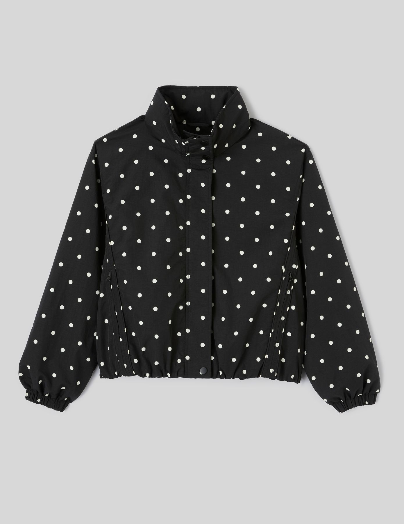 Blouson l&eacute;ger imprim&eacute; pois