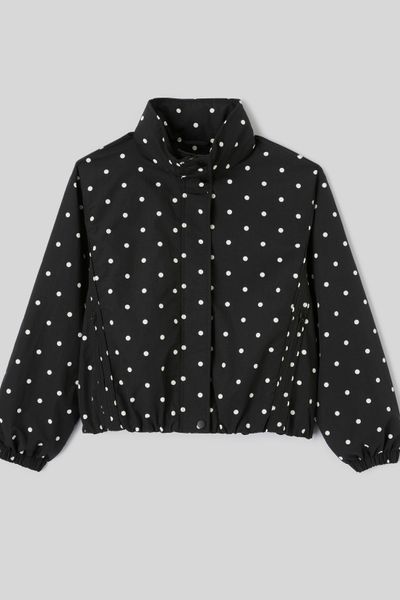 Blouson l&eacute;ger imprim&eacute; pois