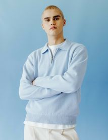 Pull col polo zipp&eacute;