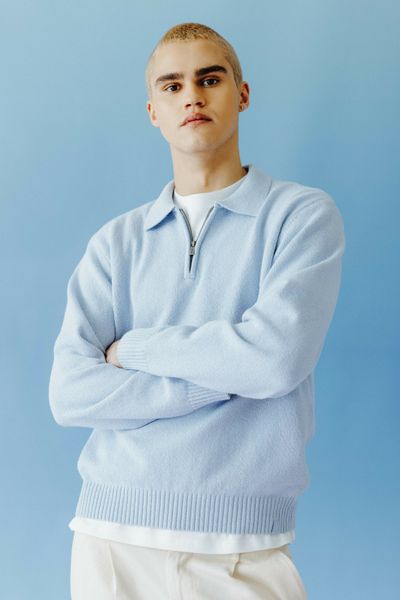 Pull col polo zipp&eacute;