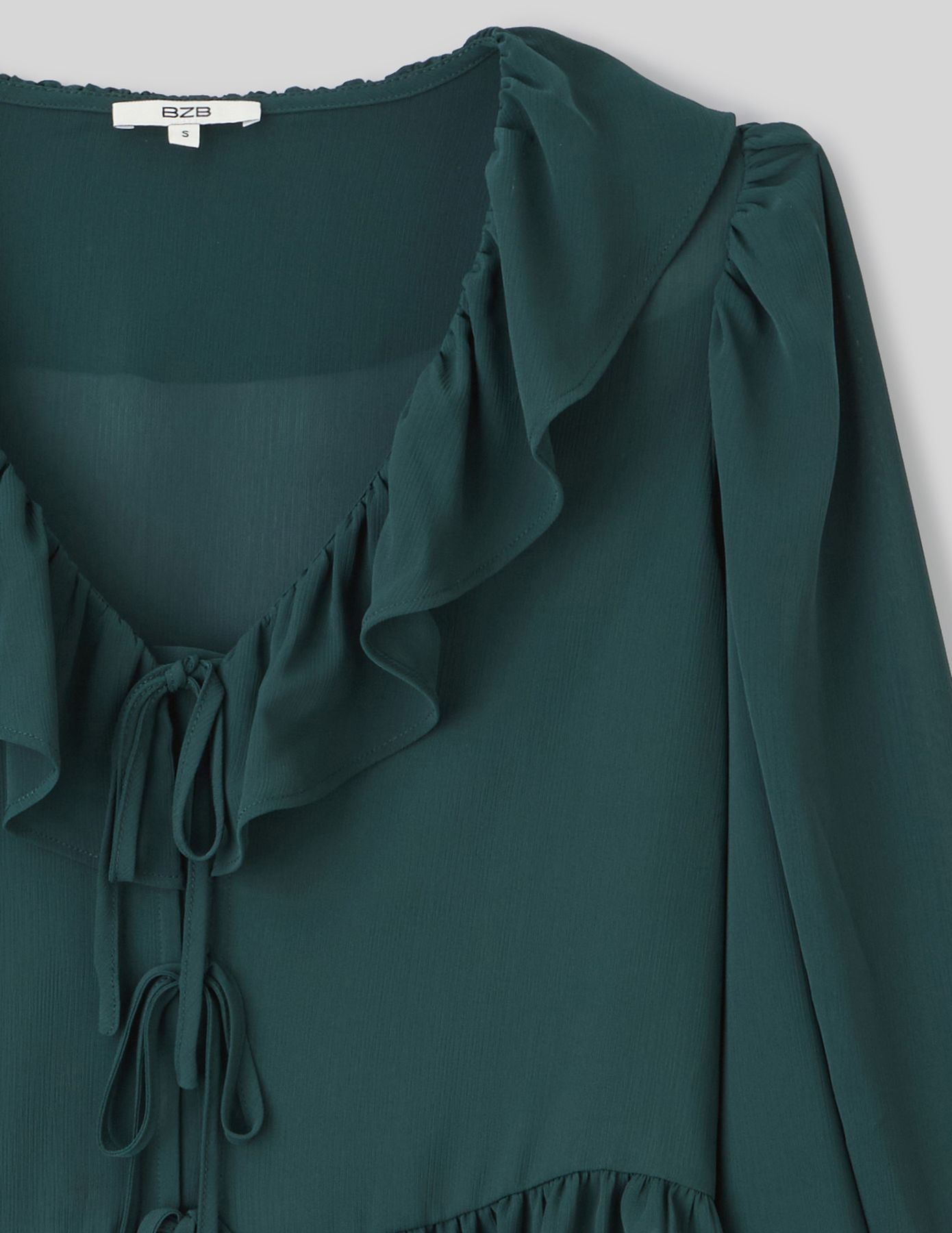 Blouse à volants