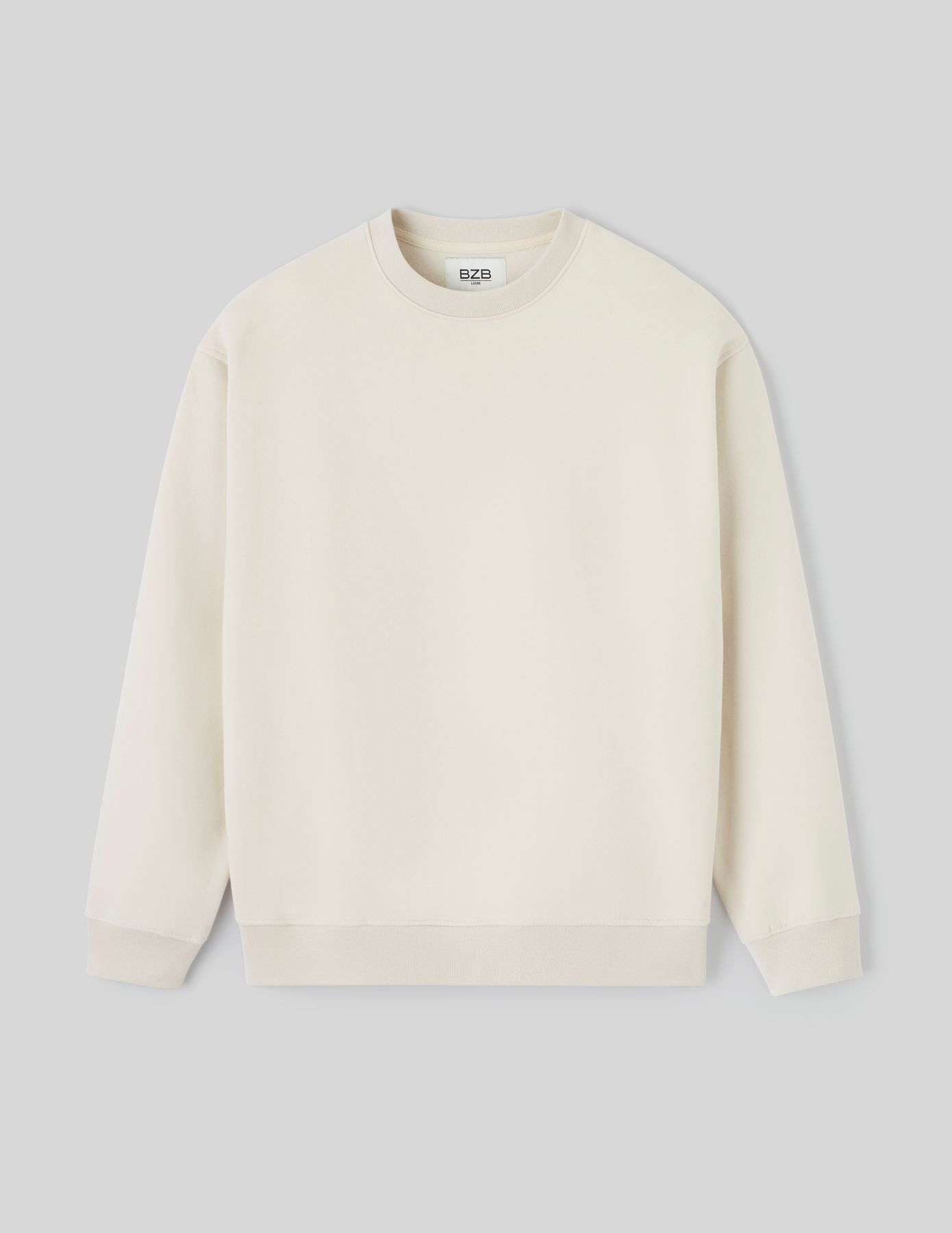 Sweat col rond uni