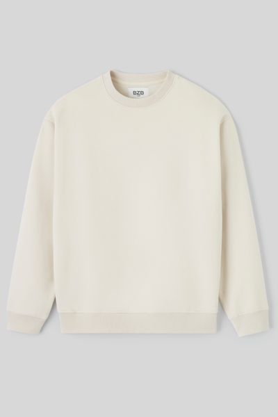 Sweat col rond uni