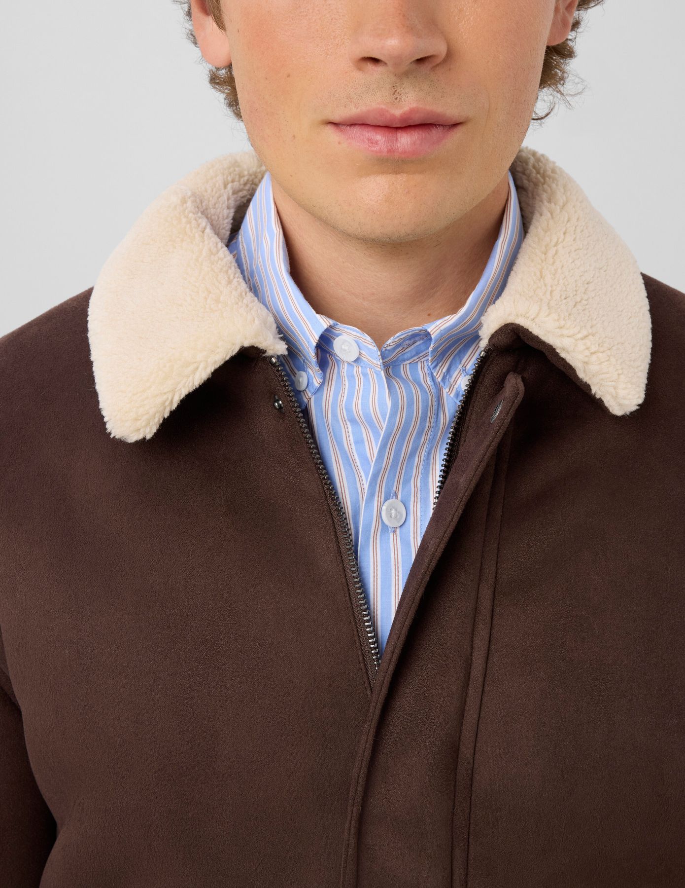 Blouson aviateur zipp&eacute;