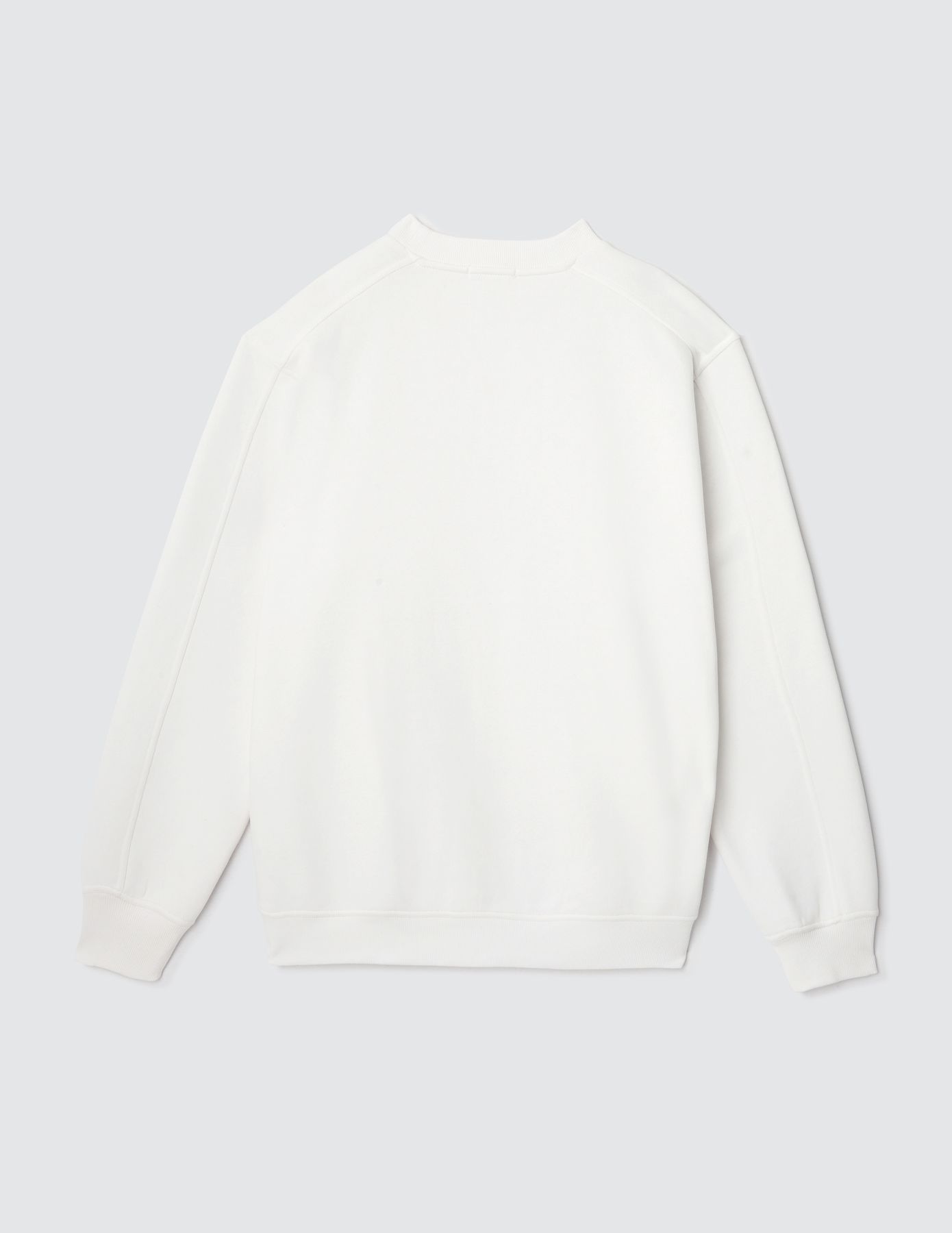 Sweat col rond uni
