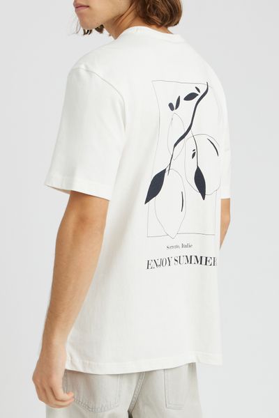 T-shirt imprim&eacute; limoncello