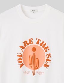 T-shirt imprim&eacute;