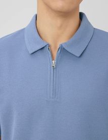 Polo col zipp&eacute;