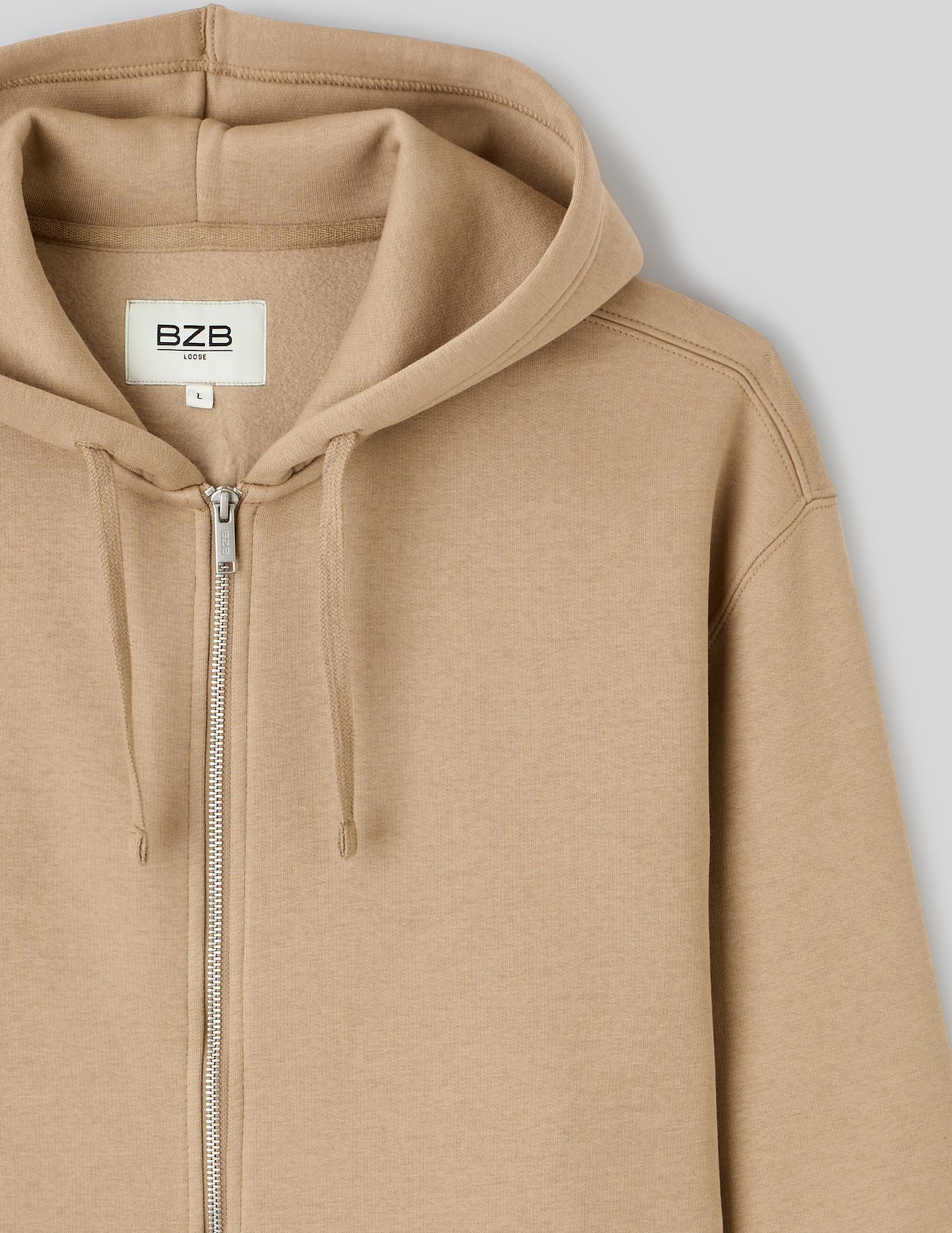 Sweat zippé ouverture double