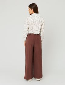 Pantalon fluide à pinces