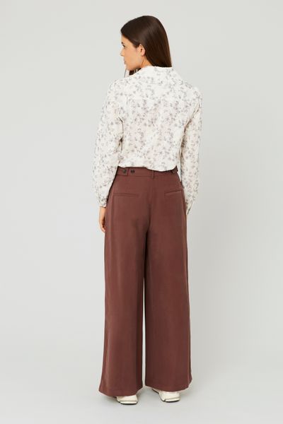 Pantalon fluide à pinces