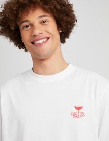 T-shirt imprimé devant dos