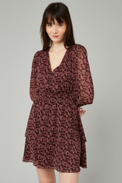 Robe courte imprimée