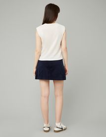 Top sans manches avec détail chaîne