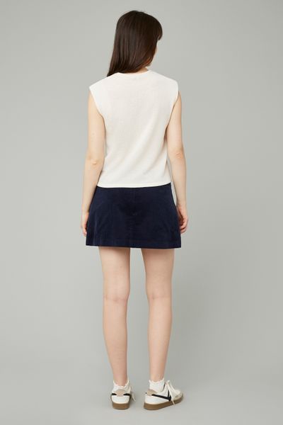 Top sans manches avec détail chaîne