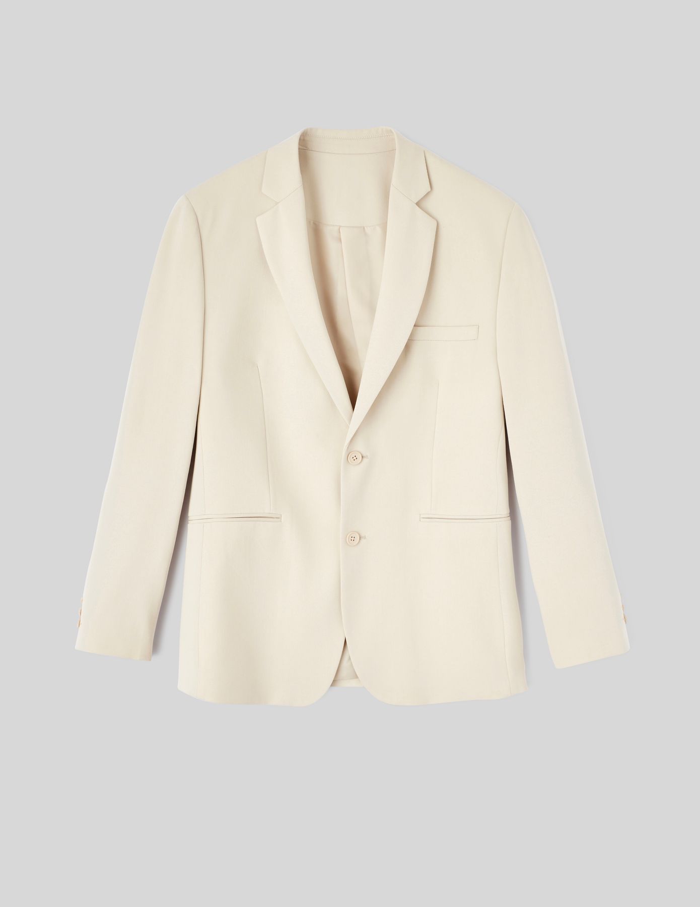 Veste de costume coupe droite