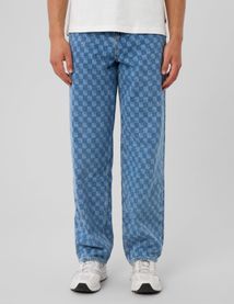 Jean imprim&eacute; loose