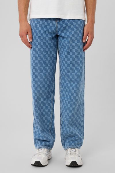 Loose jean imprim&eacute;