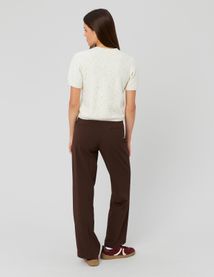 Pantalon tailleur droit