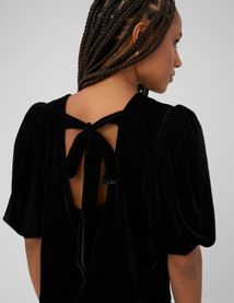 Blouse en velours