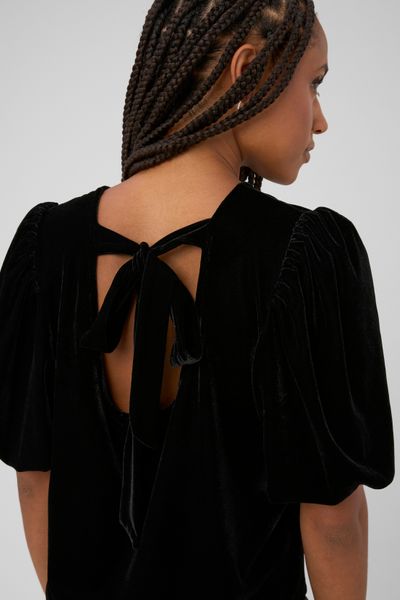 Blouse en velours
