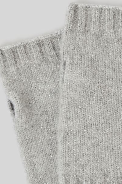Mitaines courtes lurex
