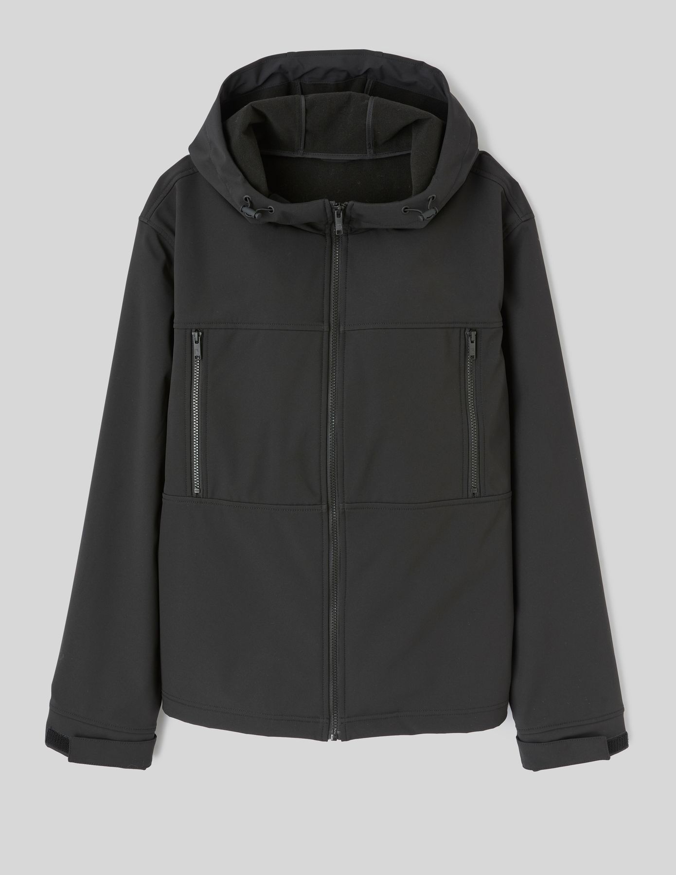 Veste &agrave; capuche zipp&eacute;e