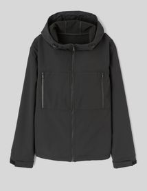 Veste &agrave; capuche zipp&eacute;e