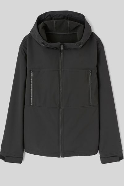 Veste &agrave; capuche zipp&eacute;e