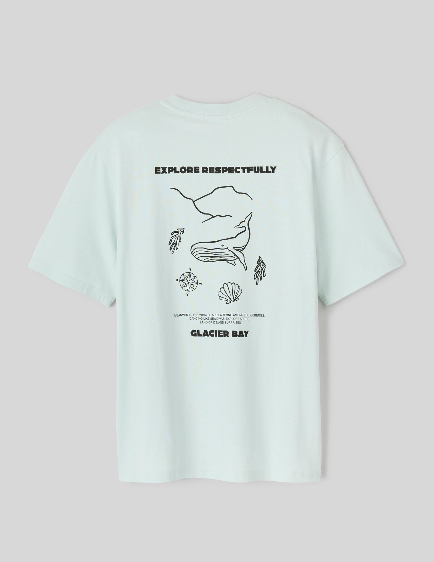 T-shirt imprim&eacute; devant dos