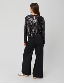 Pantalon &agrave; pince ajustable