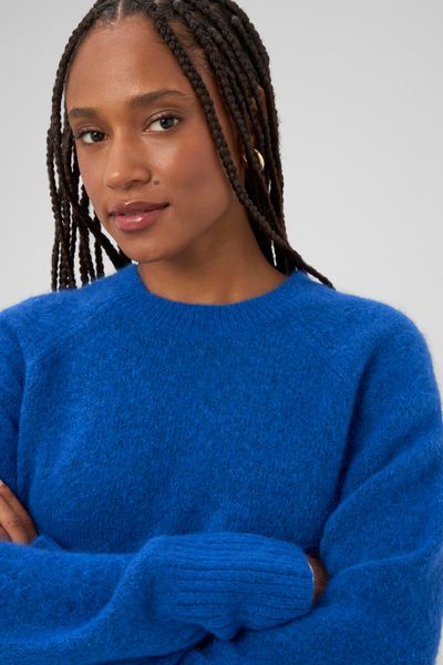 Pull col rond premium
