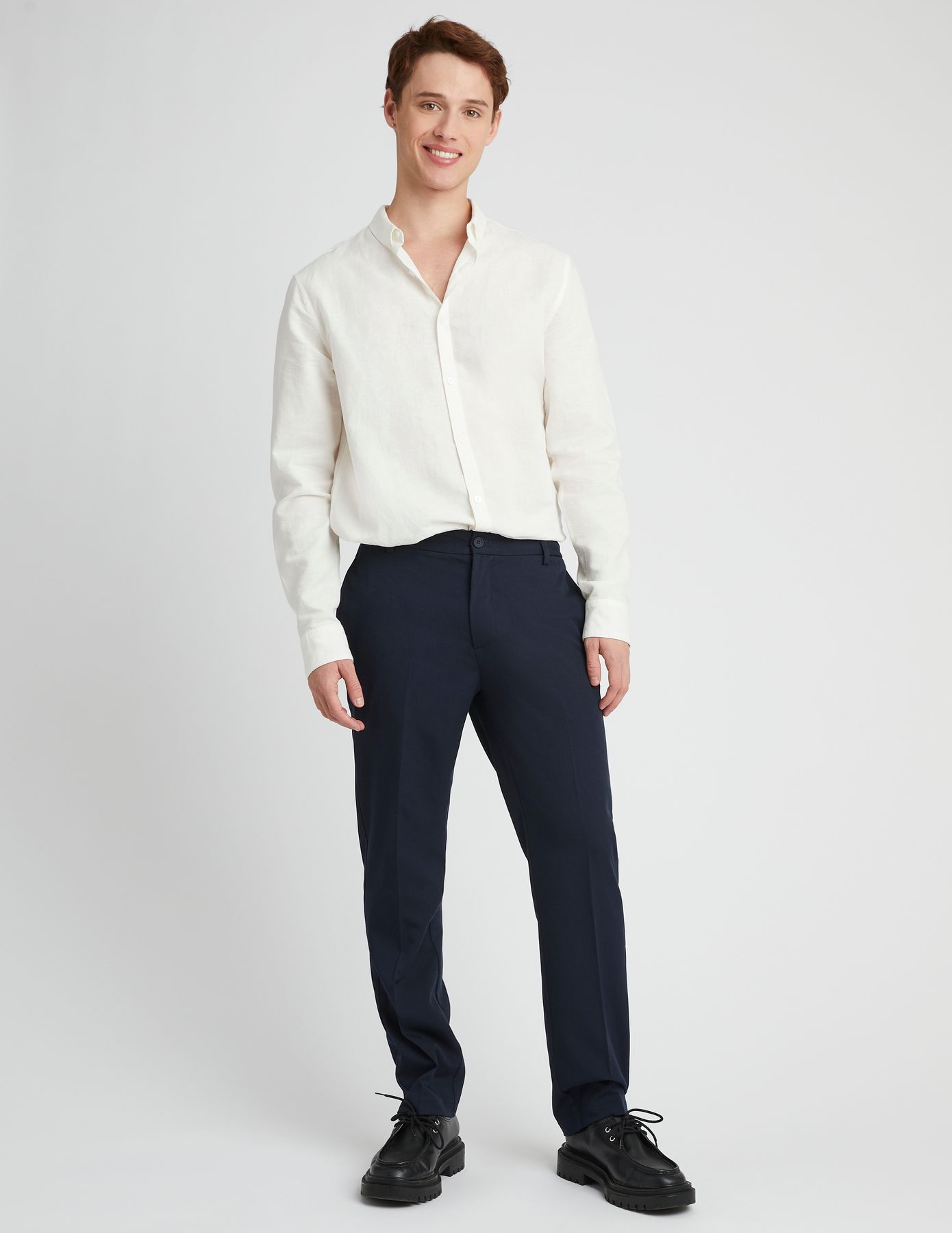 Pantalon de ville fluide