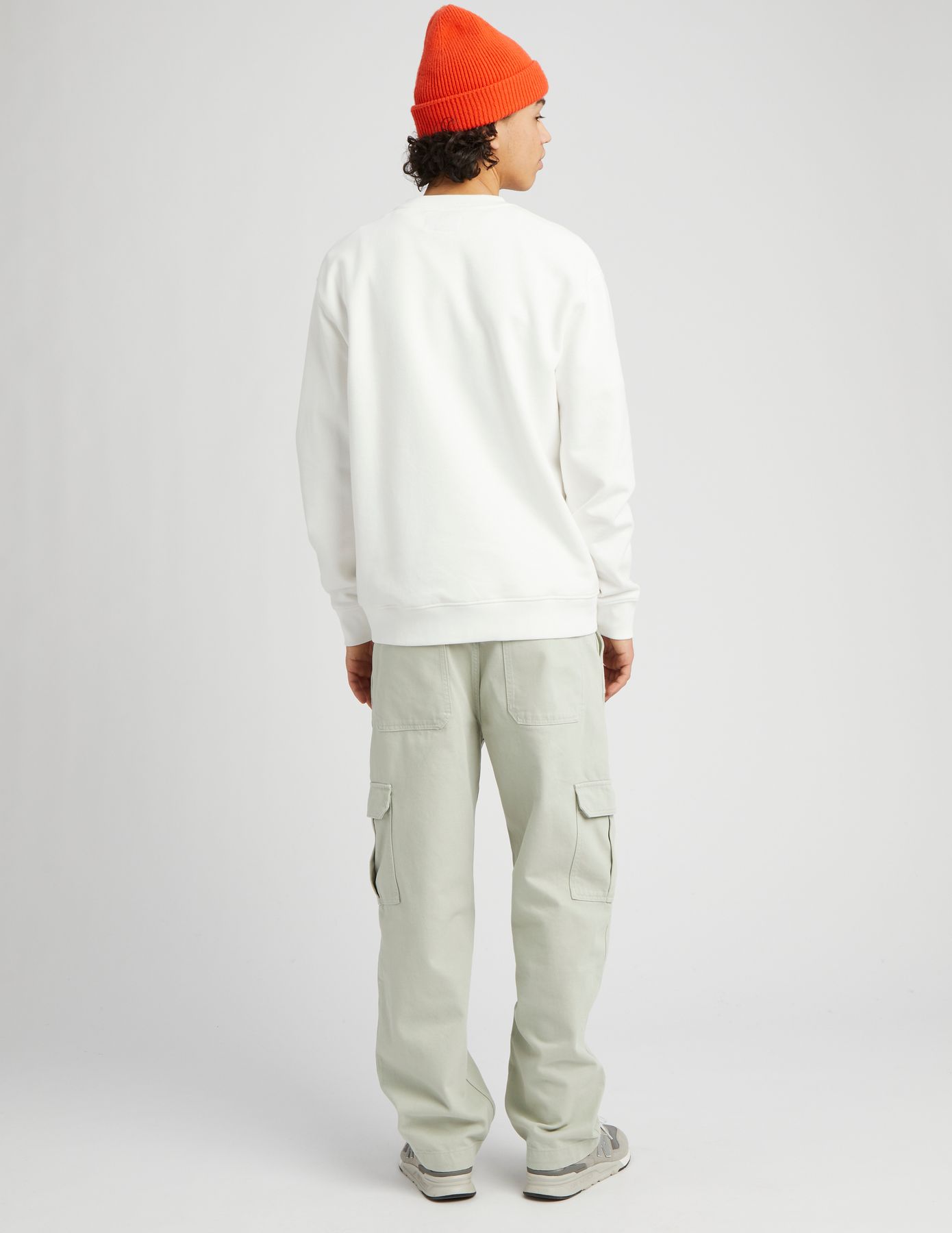 Sweat col rond uni