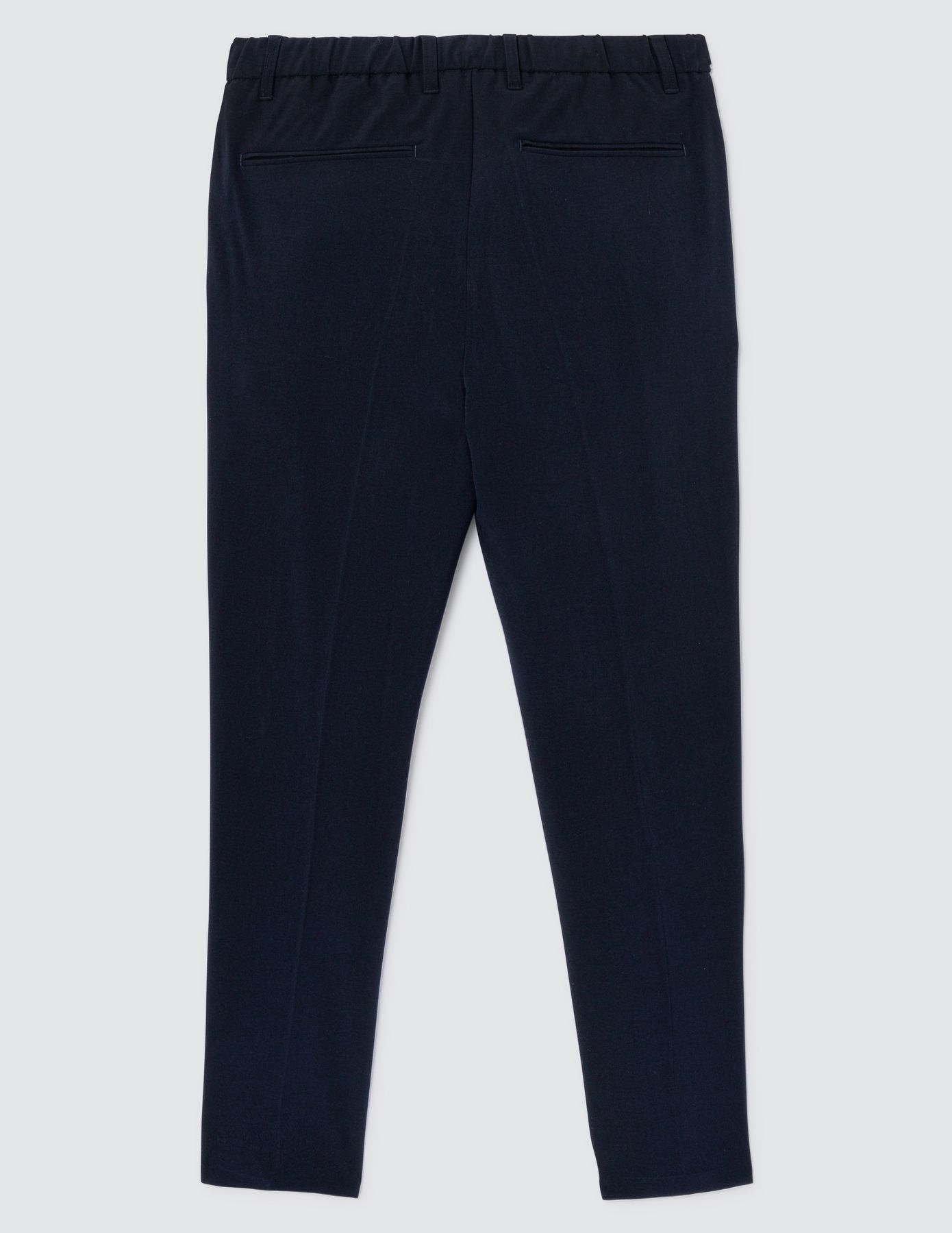 Pantalon de ville fluide uni