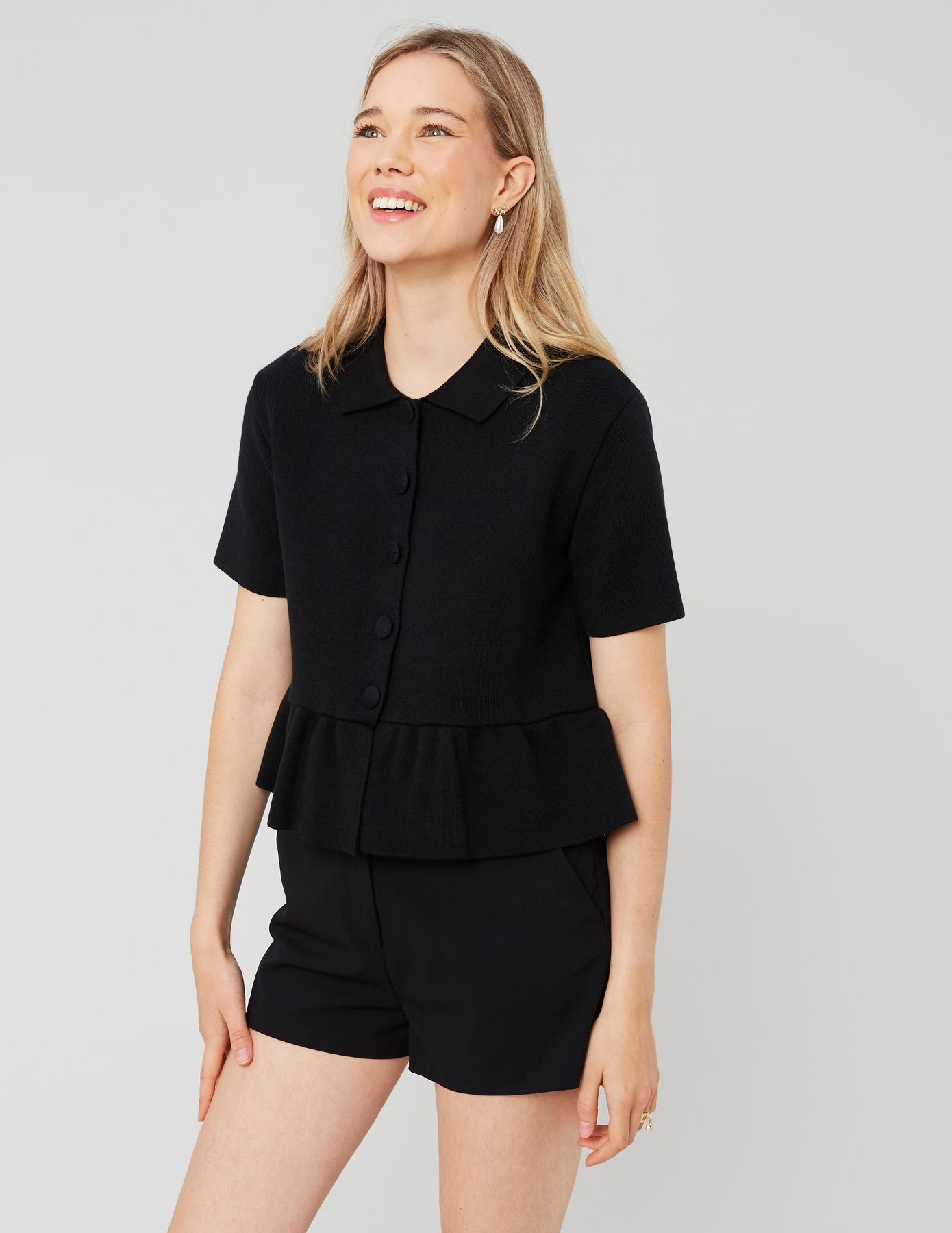 Gilet peplum