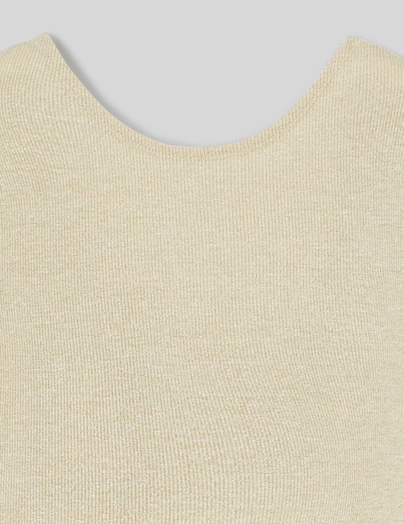 T-shirt dos nu pailleté
