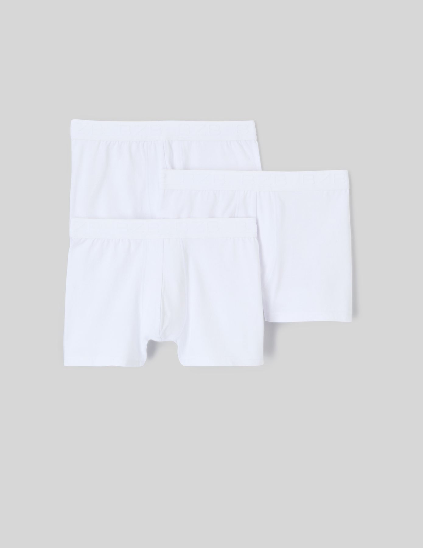 Lot de 3 boxers unis