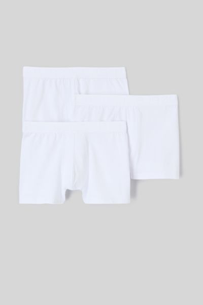 Lot de 3 boxers unis