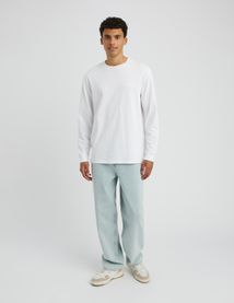 Jean loose bleach