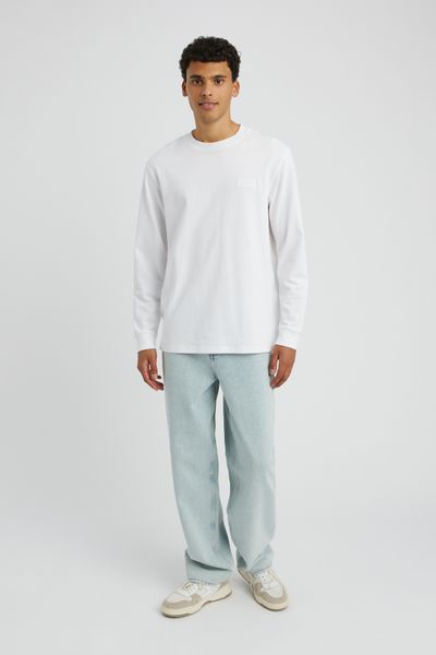 Jean loose bleach
