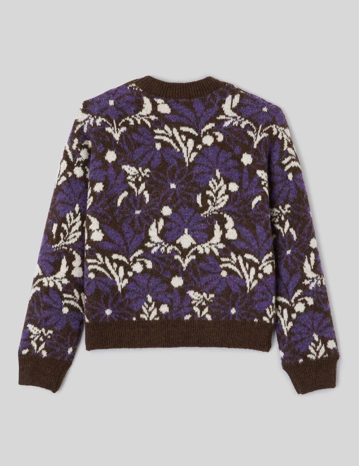 Pull jacquard floral