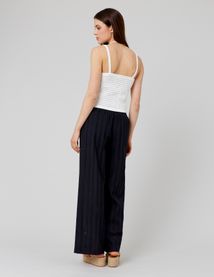 Pantalon fluide ajouré